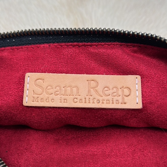 Seam Reap The "Derby" Large Clutch in natural cowhide. Like new - Picture 12 of 14